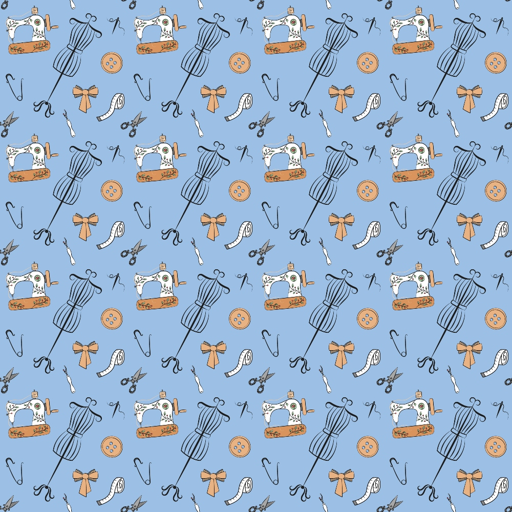 Assorted Sewing Pattern 3 Minky Fabric