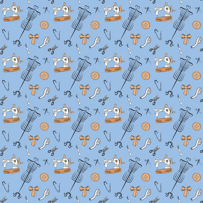 Assorted Sewing Pattern 3 Minky Fabric