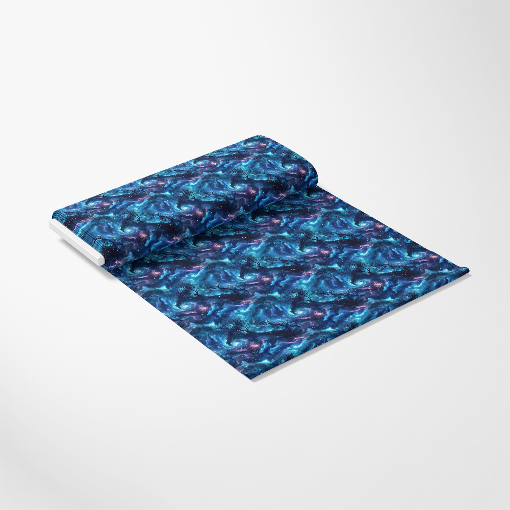 Aurora Starry Night Sky Pattern 14 Quilting Cotton Fabric