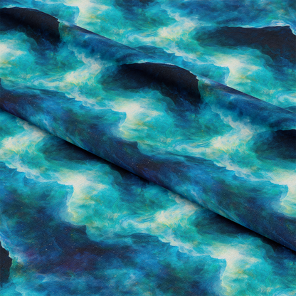 Aurora Starry Night Sky Pattern 19 Quilting Cotton Fabric