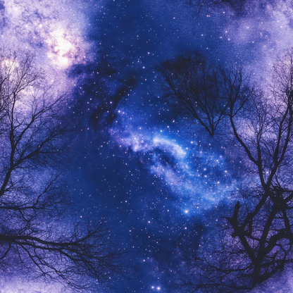 Nebula Horizon Pattern 1 Minky Fabric
