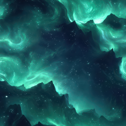 Nebula Horizon Pattern 20 Minky Fabric