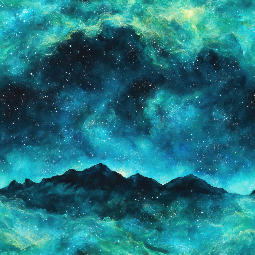 Nebula Horizon Pattern 21 Minky Fabric