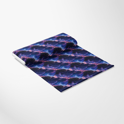 Aurora Starry Night Sky Pattern 4 Quilting Cotton Fabric