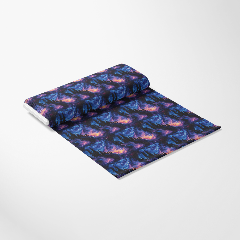 Aurora Starry Night Sky Pattern 5 Quilting Cotton Fabric