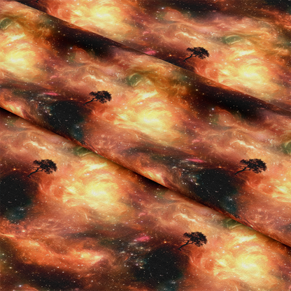 Aurora Starry Night Sky Pattern 9 Quilting Cotton Fabric