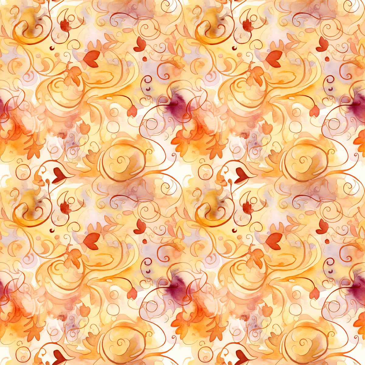 Phoenix Plumes Pattern 5 Minky Fabric