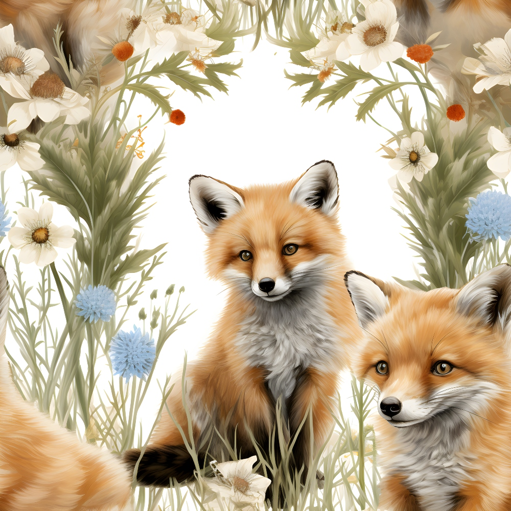 Wildflower Kits Pattern 17 Minky Fabric