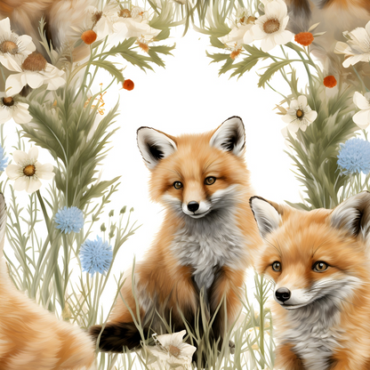 Wildflower Kits Pattern 17 Minky Fabric
