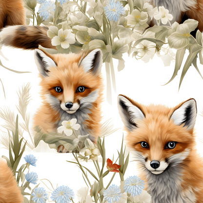 Wildflower Kits Pattern 20 Minky Fabric
