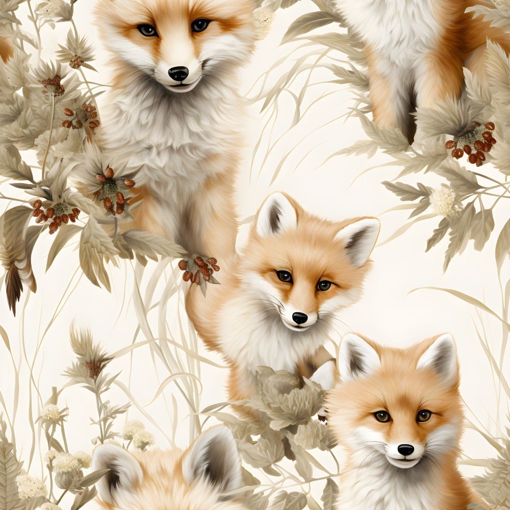 Wildflower Kits Pattern 23 Minky Fabric