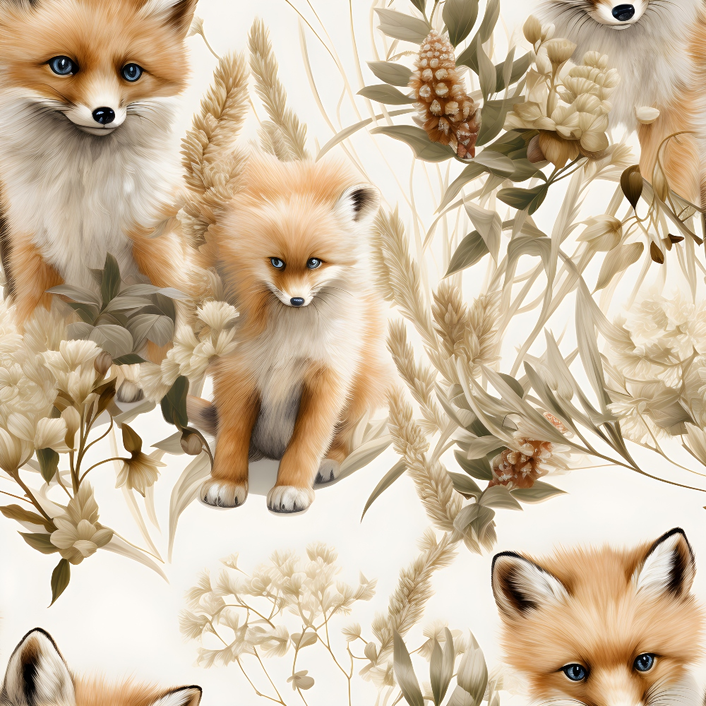 Wildflower Kits Pattern 24 Minky Fabric