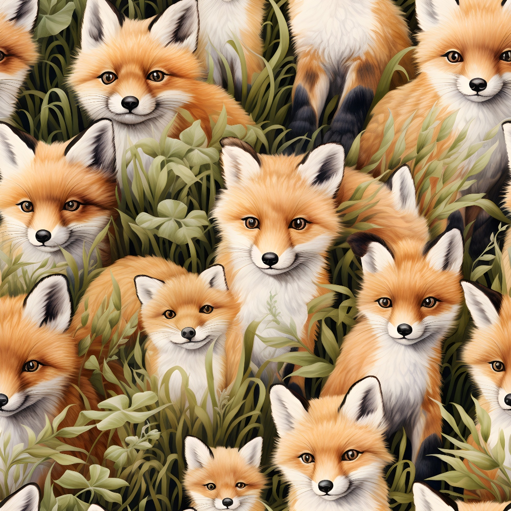Wildflower Kits Pattern 4 Minky Fabric