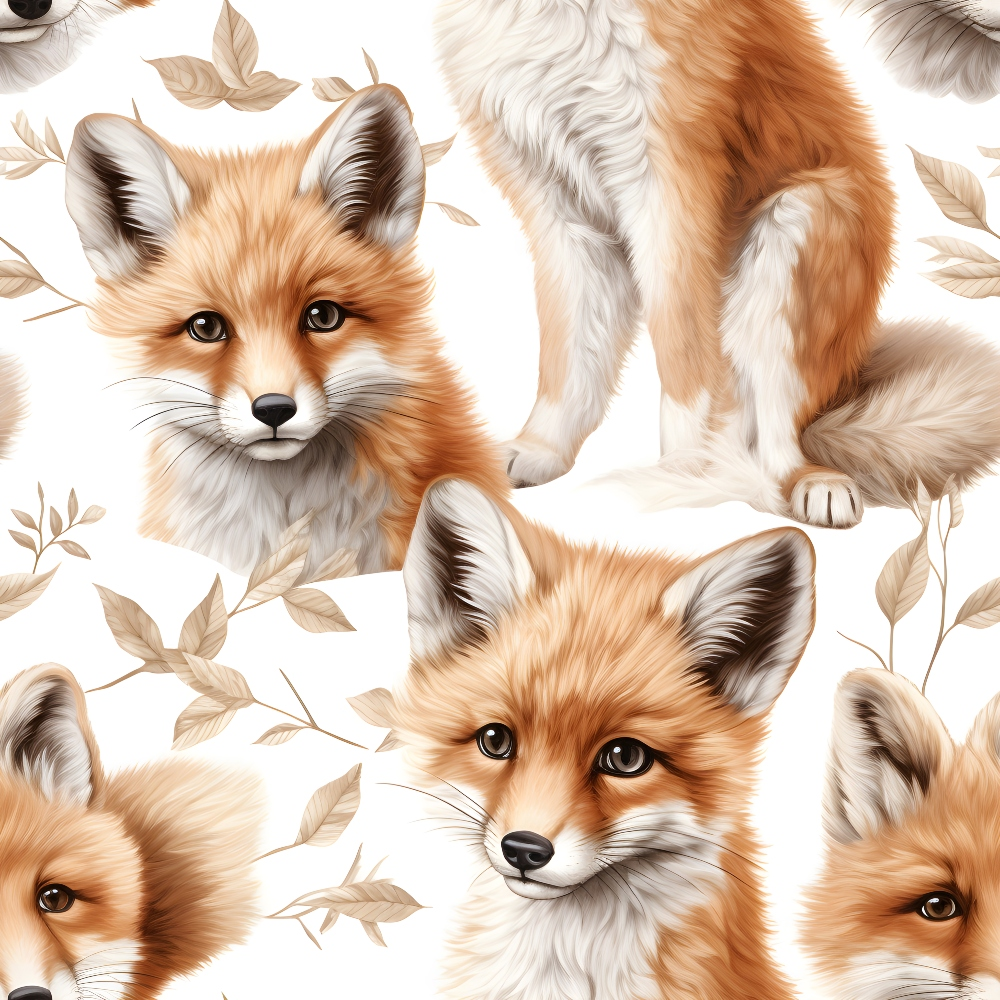 Wildflower Kits Pattern 5 Minky Fabric