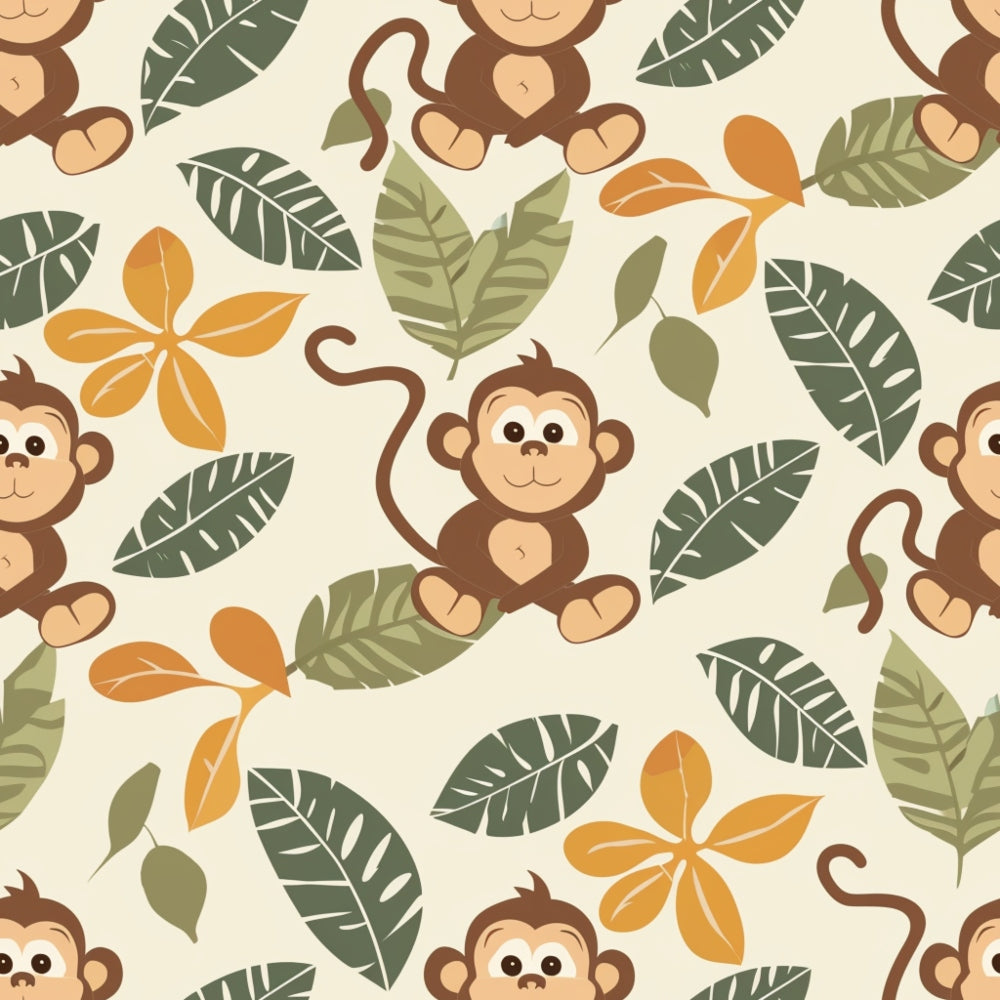 Jungle Cubs Pattern 17 Minky Fabric