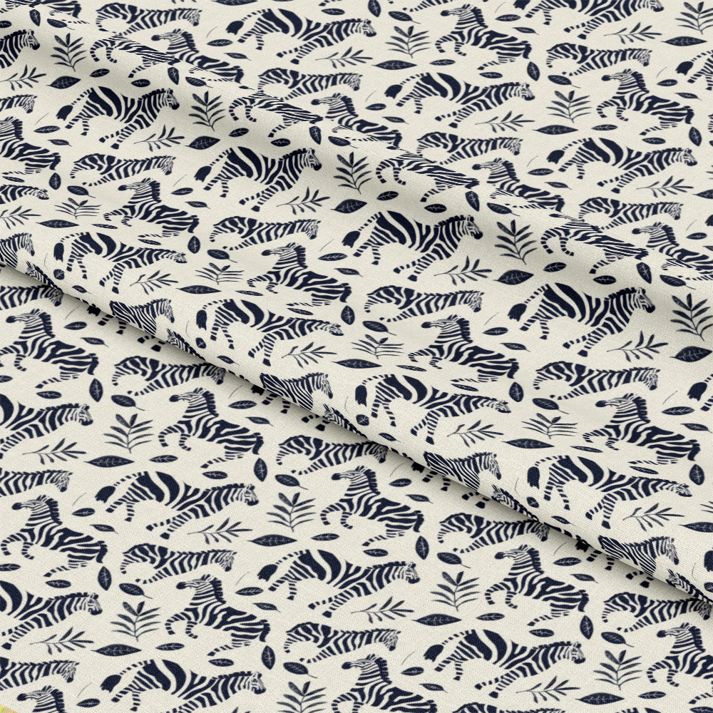 Baby Safari Animals Pattern 20 Quilting Cotton Fabric