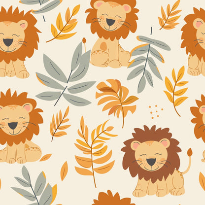 Jungle Cubs Pattern 8 Minky Fabric