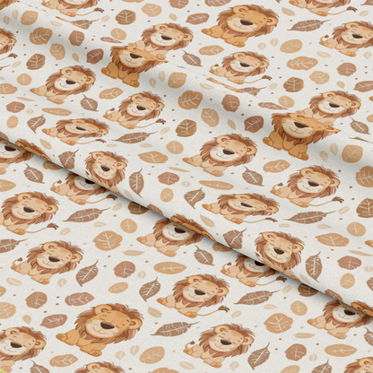 Baby Safari Animals Pattern 9 Quilting Cotton Fabric