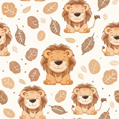 Jungle Cubs Pattern 9 Minky Fabric