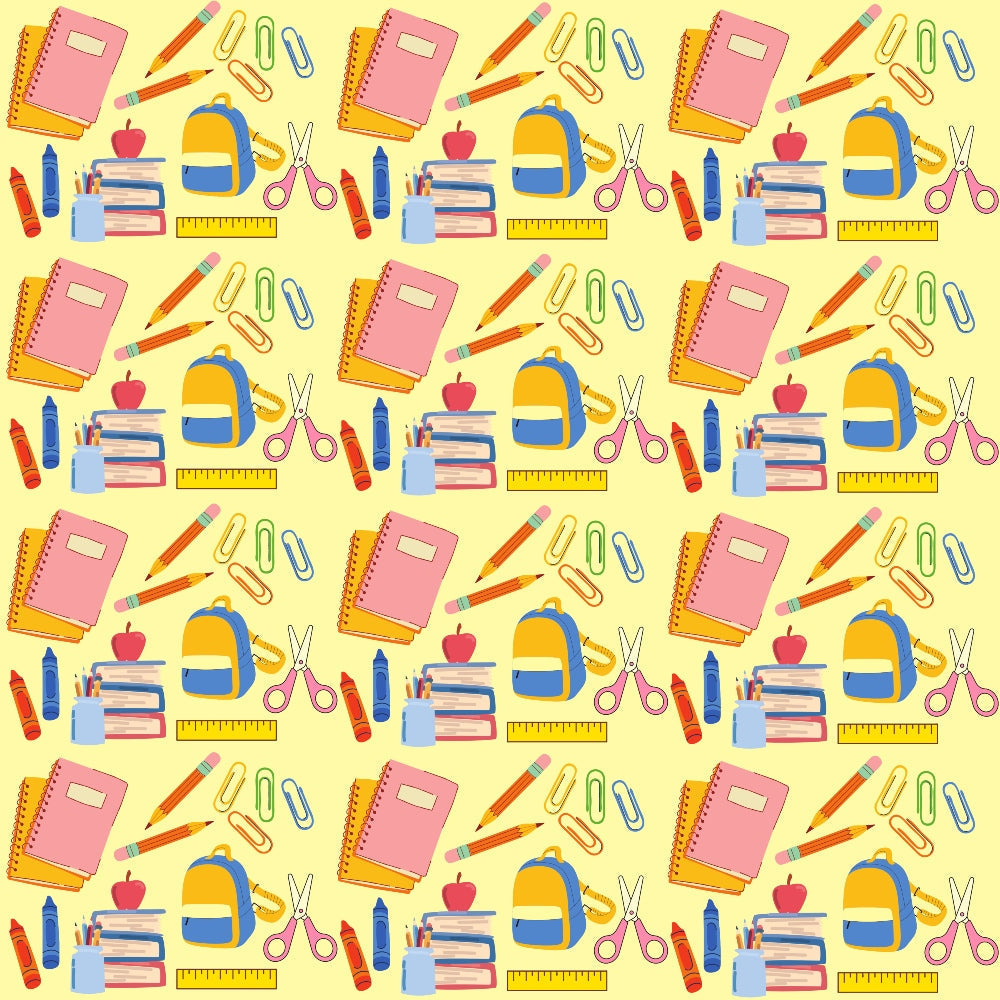 Classroom Doodles Pattern 11 Minky Fabric