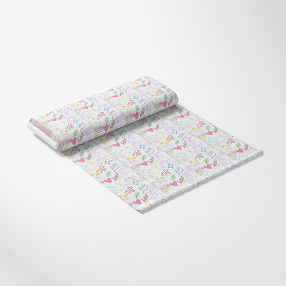 Back To School Elements Pattern 6 Quilting Cotton Fabric