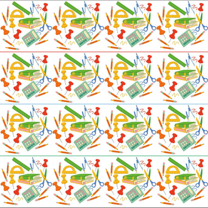 Classroom Doodles Pattern 7 Minky Fabric