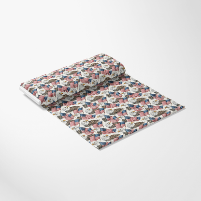 Bald Eagle Patriotic Pattern 7 Quilting Cotton Fabric