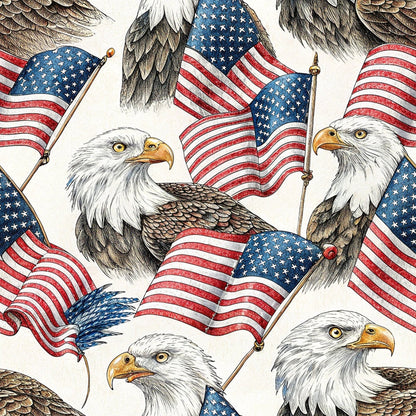 Liberty Wings Pattern 7 Minky Fabric