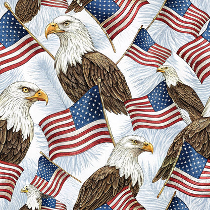 Liberty Wings Pattern 8 Minky Fabric