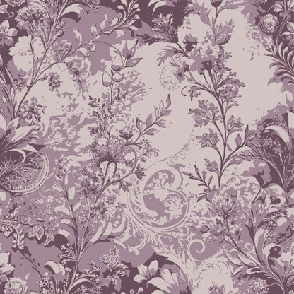 Rococo Blooms Pattern 167 Minky Fabric