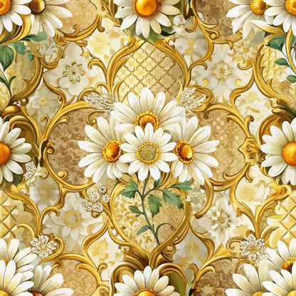 Rococo Blooms Pattern 145 Minky Fabric