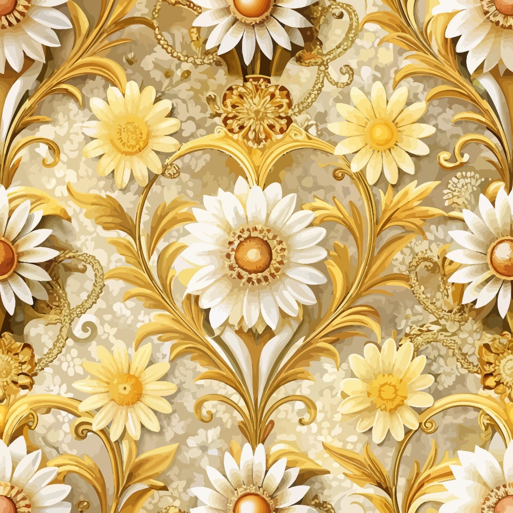 Rococo Blooms Pattern 144 Minky Fabric