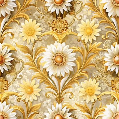 Rococo Blooms Pattern 144 Minky Fabric