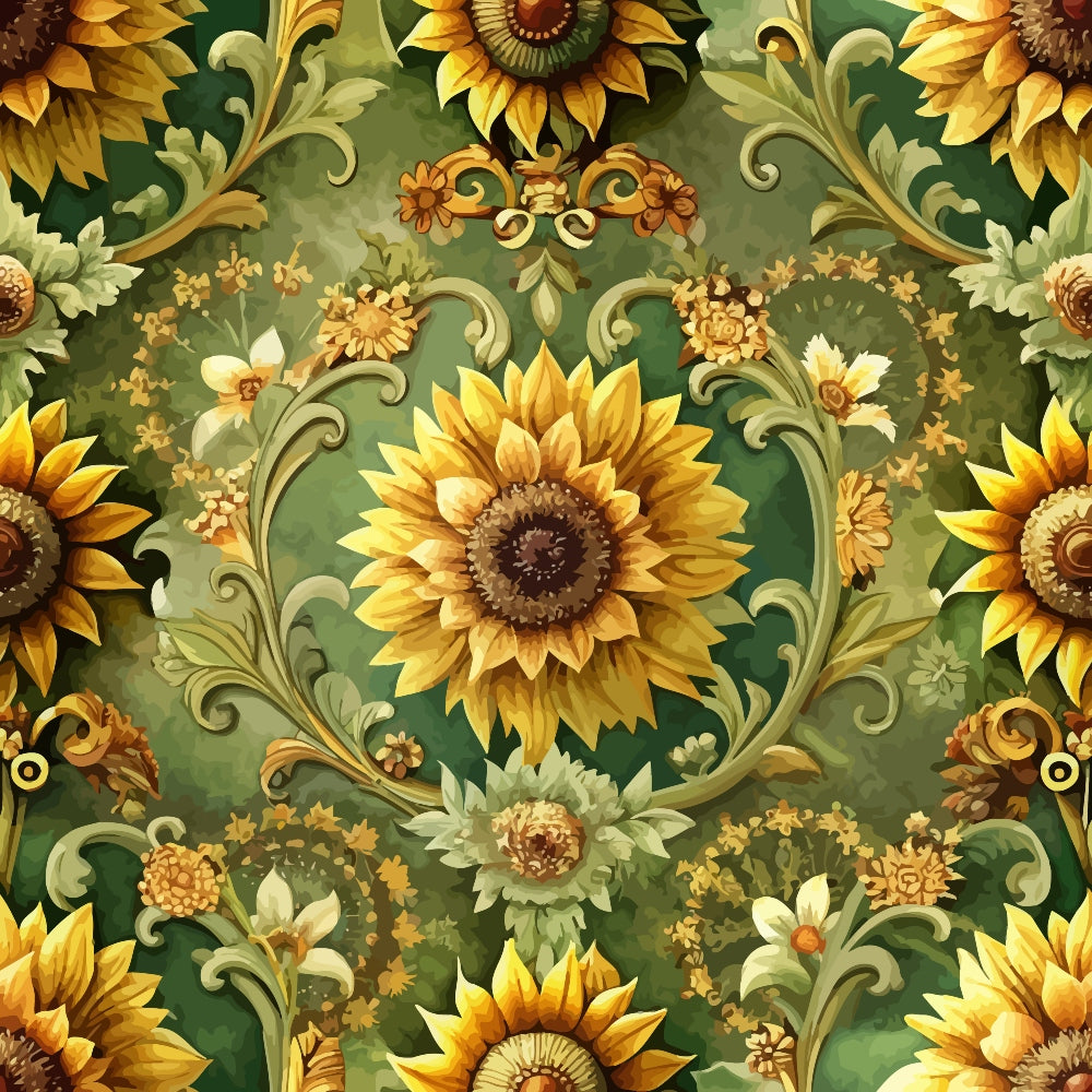 Rococo Blooms Pattern 109 Minky Fabric