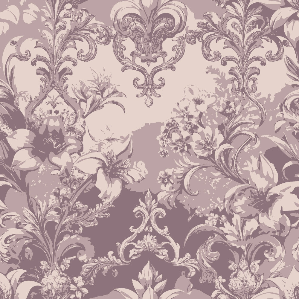 Rococo Blooms Pattern 237 Minky Fabric