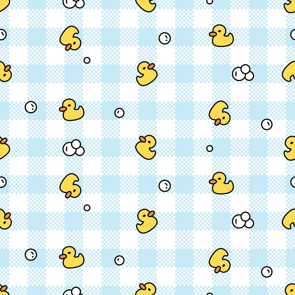 Bathtime Gingham Quilting Cotton Fabric