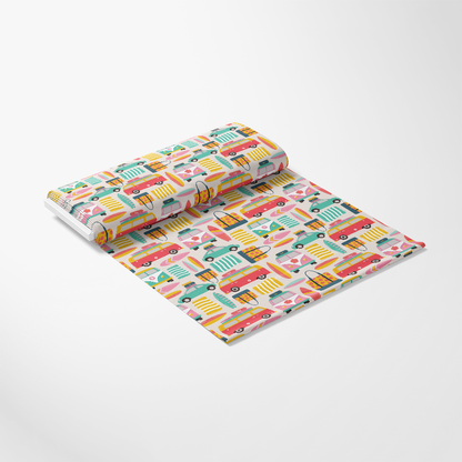 Beach Vacation Pattern 5 Quilting Cotton Fabric