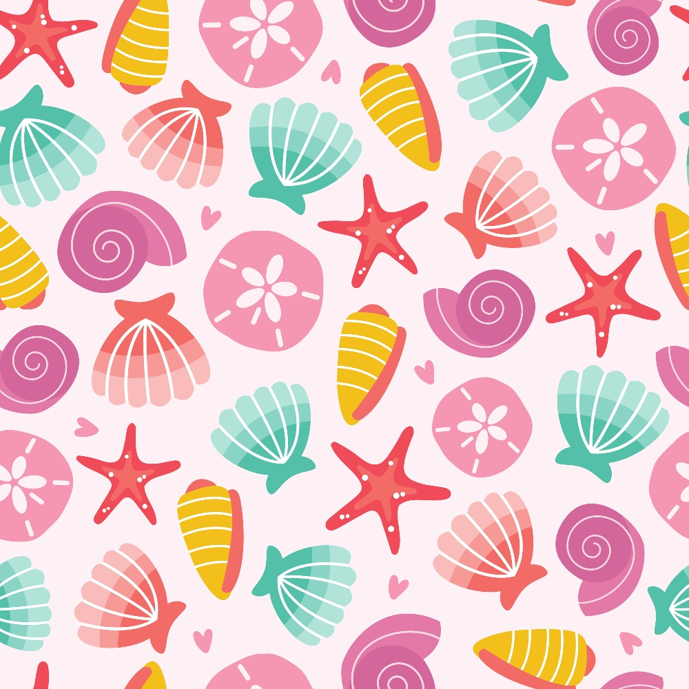 Sandy Shores Pattern 7 Minky Fabric