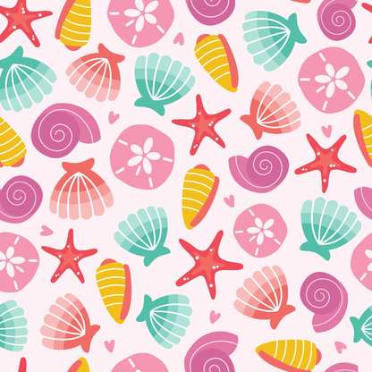 Sandy Shores Pattern 7 Minky Fabric