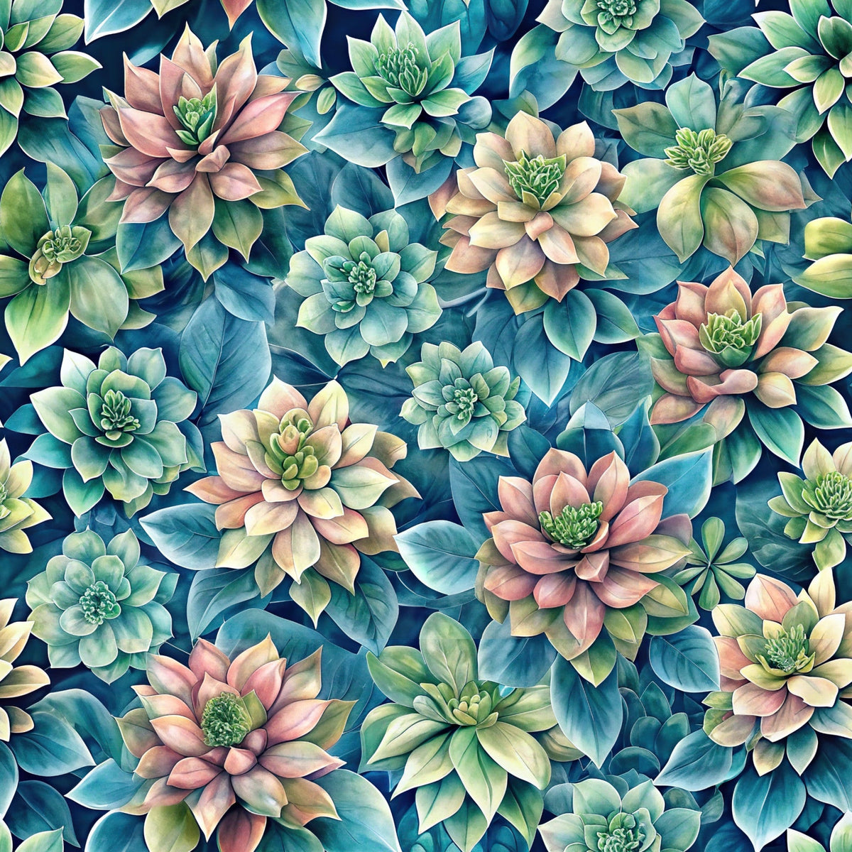 Verdant Blooms Pattern 12 Minky Fabric