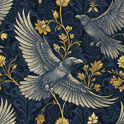Birds of Prey Pattern 14 Quilting Cotton Fabric