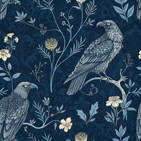 Birds of Prey Pattern 24 Quilting Cotton Fabric