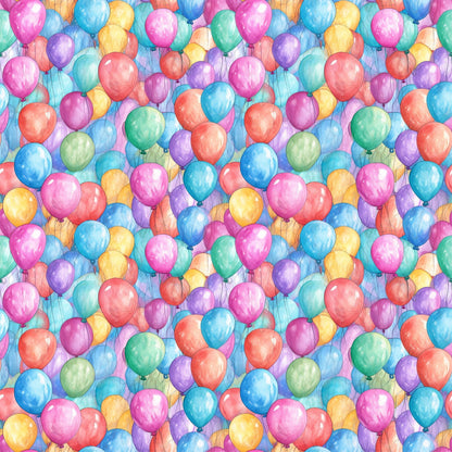 Balloon Jubilee Pattern 10 Minky Fabric