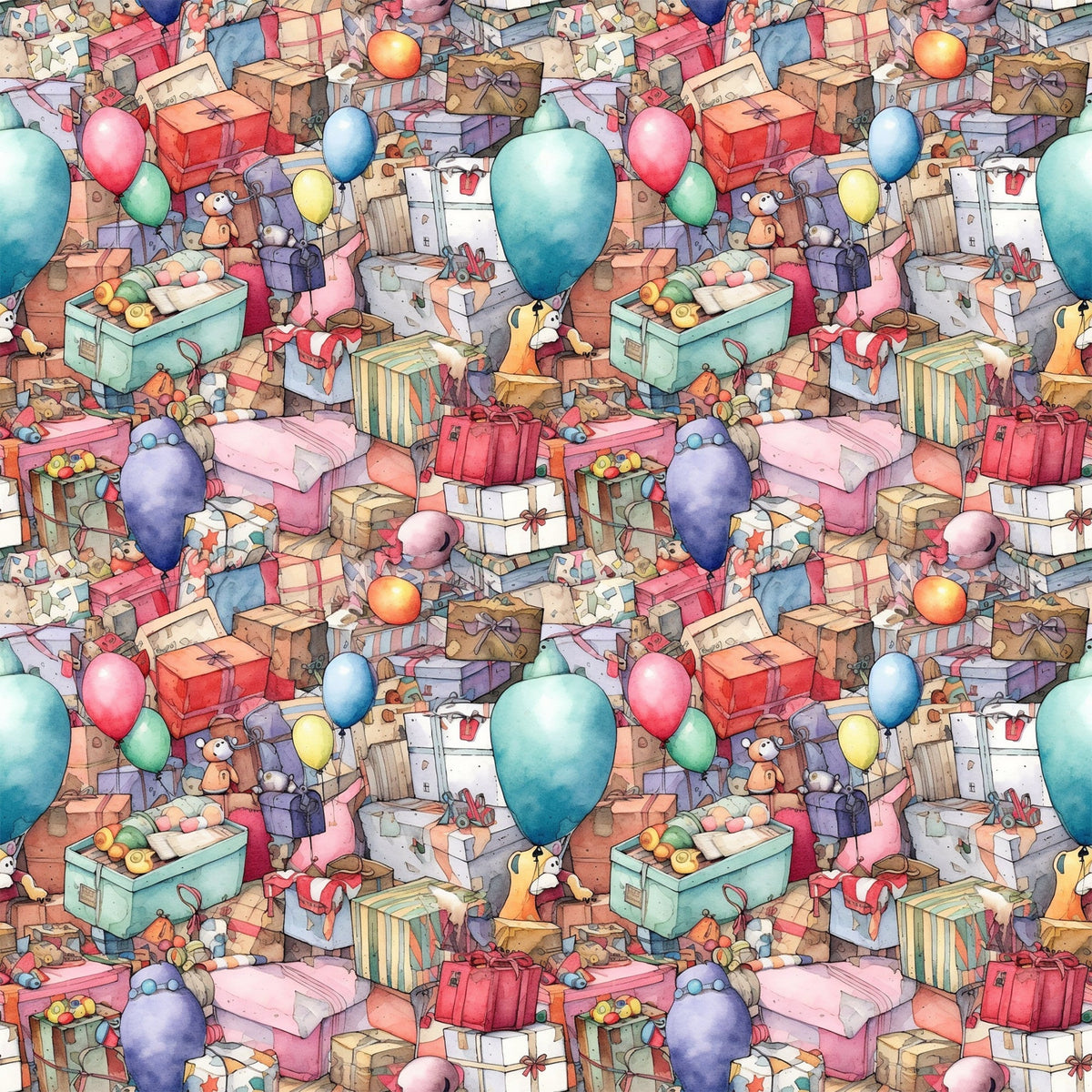 Balloon Jubilee Pattern 12 Minky Fabric