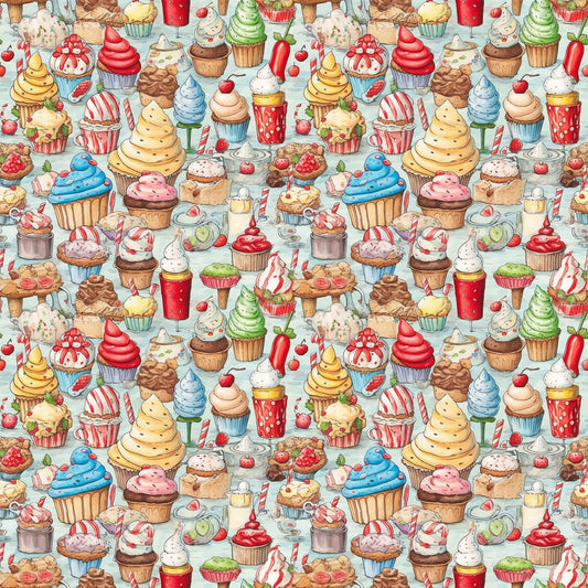 Birthday Bash Pattern 4 Quilting Cotton Fabric