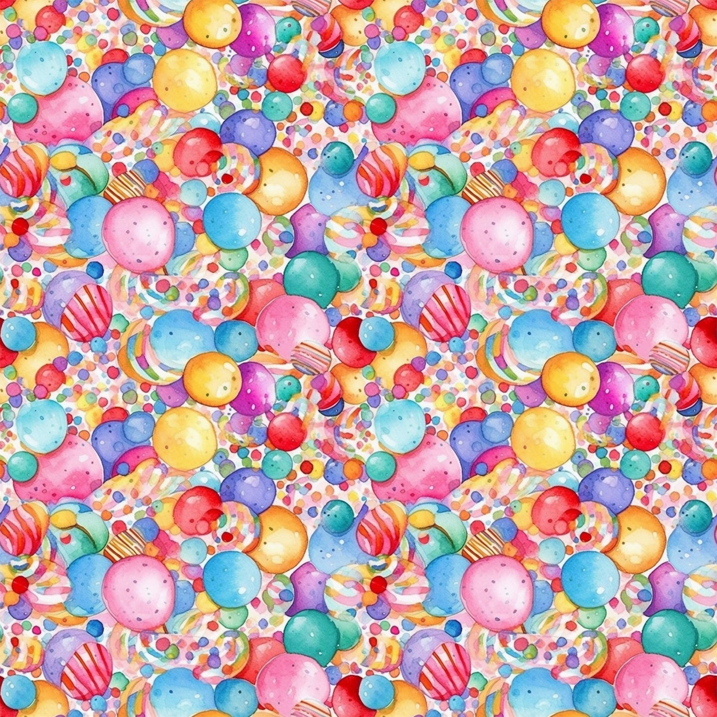 Birthday Bash Pattern 6 Quilting Cotton Fabric