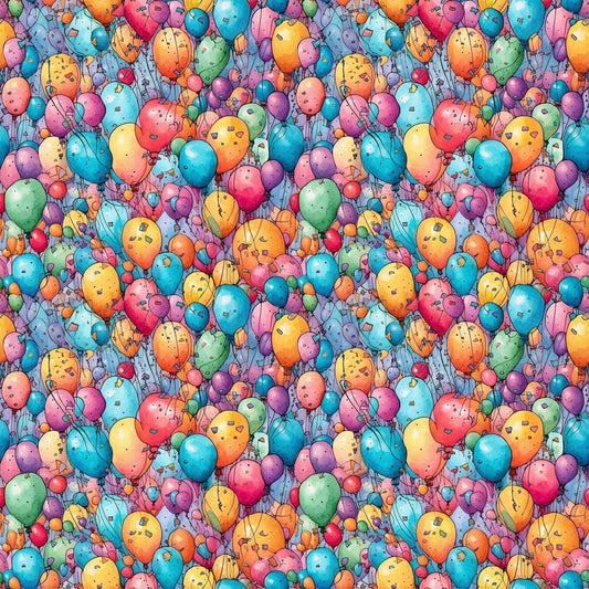 Birthday Bash Pattern 7 Quilting Cotton Fabric