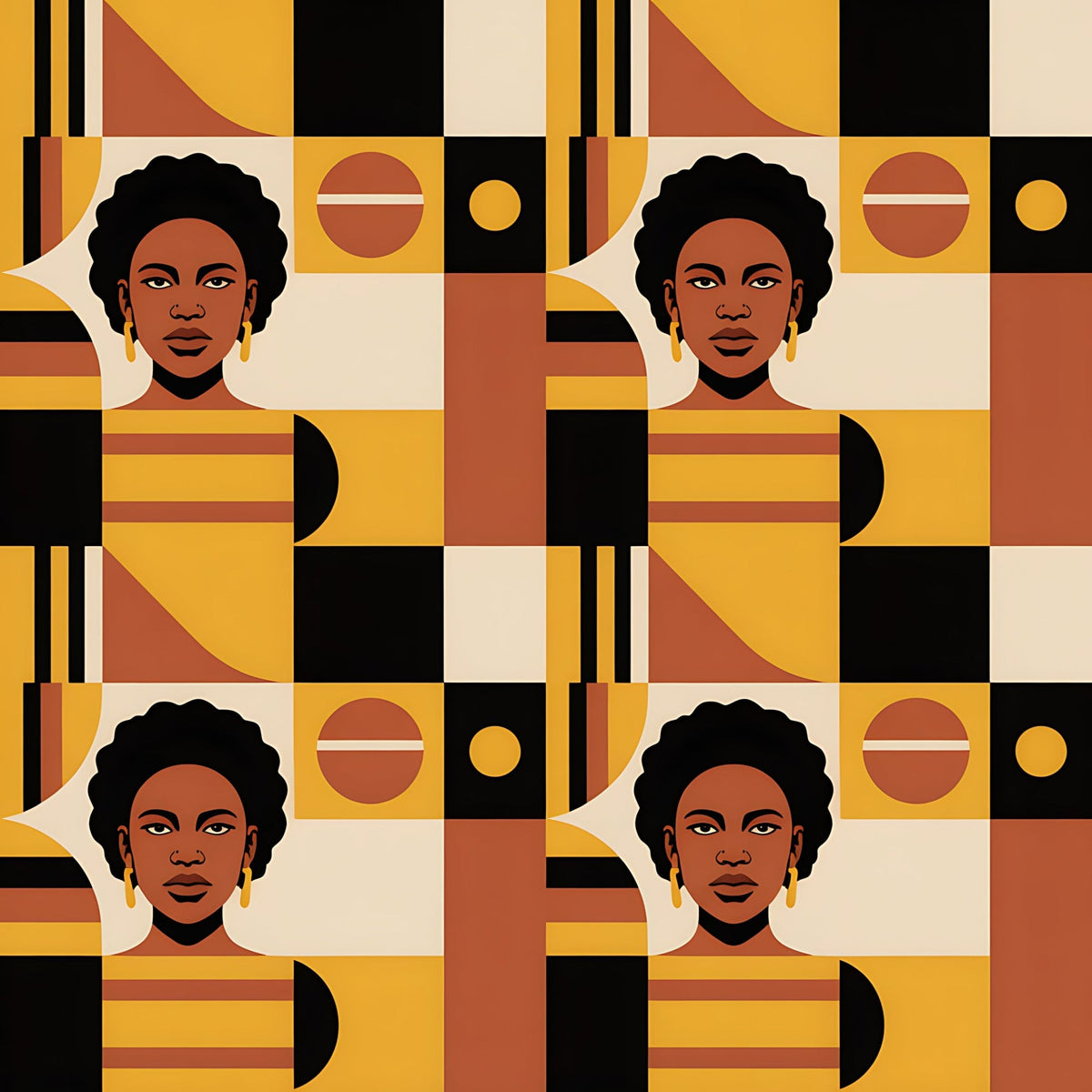 Heritage Portraits Pattern 31 Minky Fabric