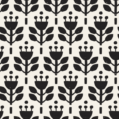 Ink Block Print Pattern 14 Minky Fabric