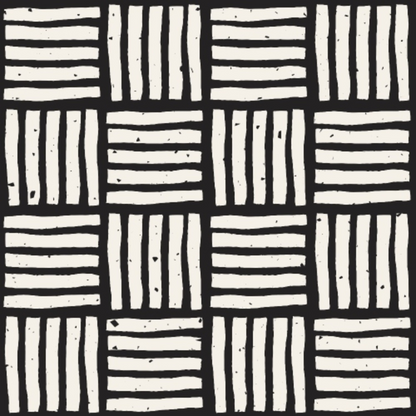 Ink Block Print Pattern 3 Minky Fabric